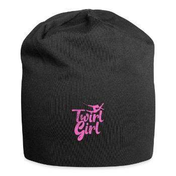 Baton Twirling - Jersey Beanie - black - Front