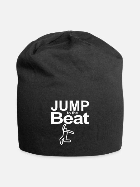 Jump to the Beat - Jersey Beanie - black