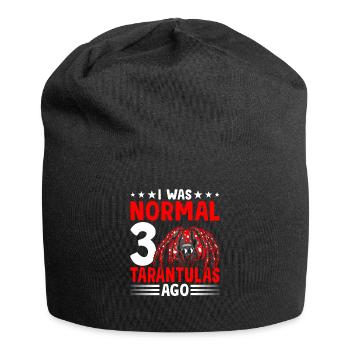 J’étais normal devant 3 tarentules tarentules - Bonnet en jersey - noir - Devant