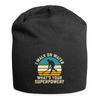 Hockey - Bonnet en jersey - noir - Devant