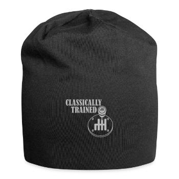 Manuelles Getriebe Schaltung Schaltgetriebe - Jersey-Beanie - Schwarz - Vorne