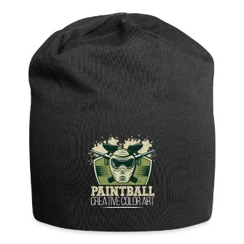 Paintball Creative Paint Color Art Airsoft Paint - Jersey Beanie - black - Front