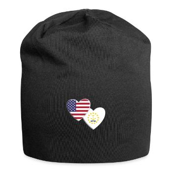 États-Unis État américain de Rhode Island Drapeau patriotique - Bonnet en jersey - noir - Devant