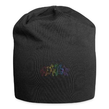 Basketball LGBT Rainbow Basketballer Basketball - Jersey-Beanie - Schwarz - Vorne