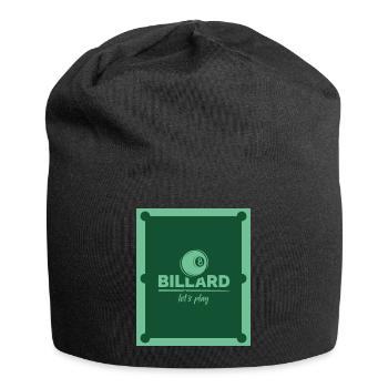 Billards Symbole de table de billard 8-ball Graphic Club - Bonnet en jersey - noir - Devant