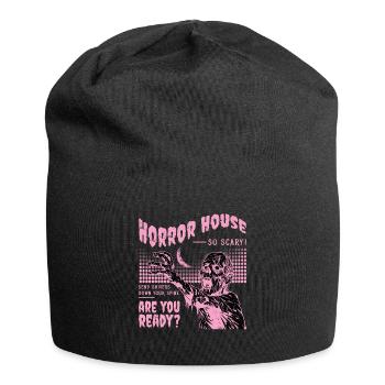 Horror House Vintage Halloween - Jersey Beanie - black - Front