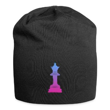 Chess Chess Board Checkmate Chess Player - Jersey Beanie - black - Front