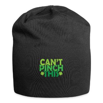 Can't Pinch This St. Patrick's Day - Jersey Beanie - black - Front
