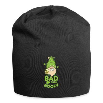 Bad and Boozy St. Patrick's Day - Jersey Beanie - black - Front