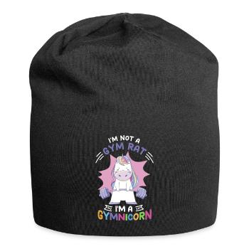 Fitness Workout Bodybuilder Weightlifting - Jersey Beanie - black - Front