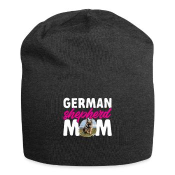 German Shepherd Dog Breed German Shepherd Mom - Jersey Beanie - charcoal grey - Front