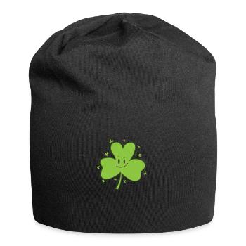 Shamrock St. Patrick’s Day Fun - Bonnet en jersey - noir - Devant