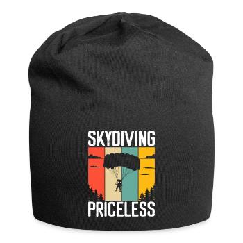Skydiving - Jersey-Beanie - Schwarz - Vorne