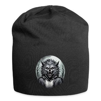 WEREWOLF in costume 3 - Jersey Beanie - black - Front