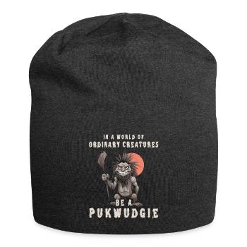 Dans un monde de créatures ordinaires, un - Bonnet en jersey - charbon - Devant