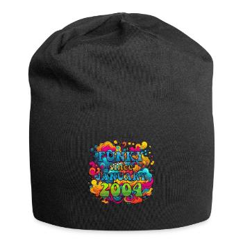 Funky Geburtstag: Januar 2004 - Psychadelic - Jersey-Beanie - Schwarz - Vorne