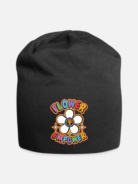 Feminismus Feminismus Frauen Gleichberechtigung - Jersey-Beanie - Schwarz