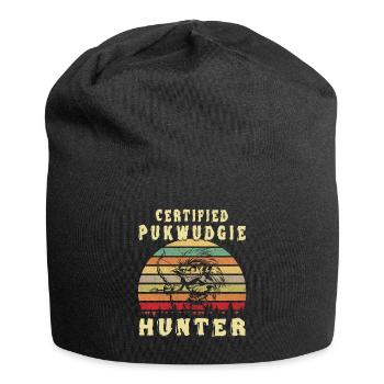 Certified Pukwudgie Hunter - Cryptid Monster - Jersey Beanie - black - Front