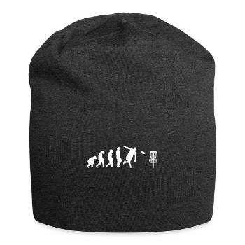 Disc-Golf-Spieler Disc-Golfer Game Evolution - Jersey-Beanie - Anthrazit - Vorne