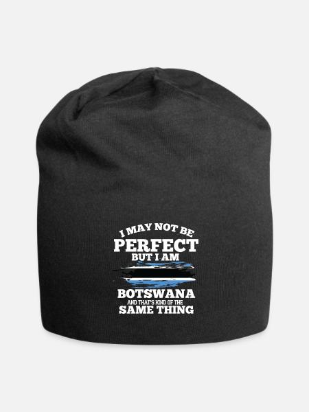 Botswana - Jersey-Beanie - Schwarz