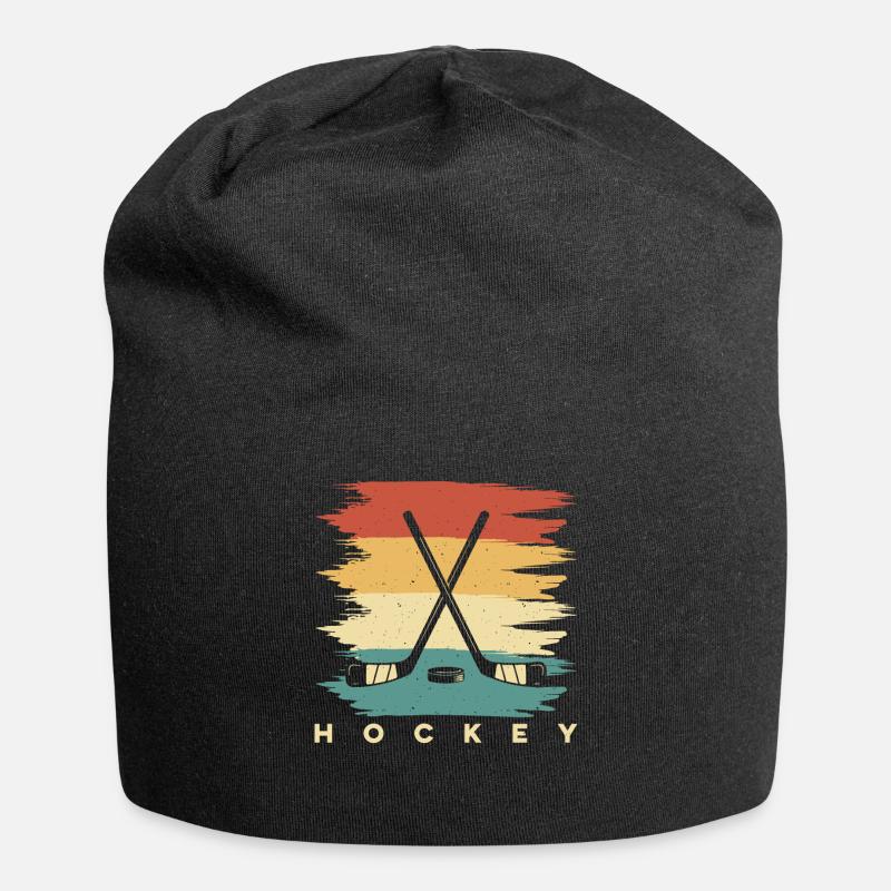 Hockey - Jersey-Beanie - Schwarz