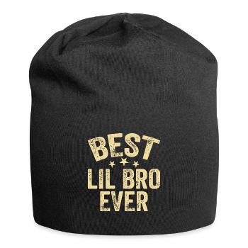 Meilleur petit frère - Bonnet en jersey - noir - Devant