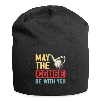 Golf Golfer - Jersey-Beanie - Schwarz - Vorne