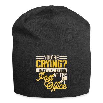 Briefträger Postbote - Jersey-Beanie - Anthrazit - Vorne