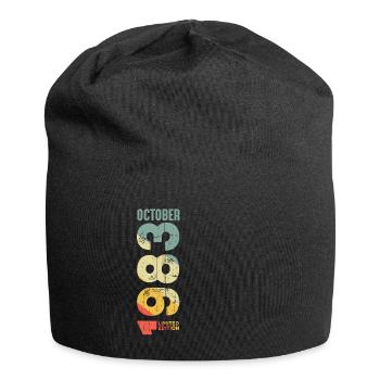 Retro October 1983 Year 1983 Retro Vintage 1983 - Jersey Beanie - black - Front