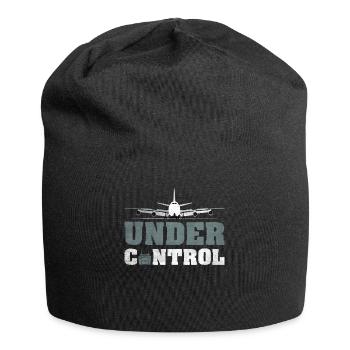 Under Control Model Airplane - Jersey Beanie - black - Front