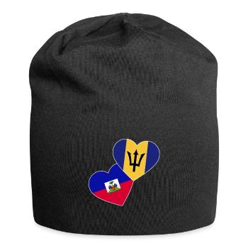 Barbados flag Barbadian bayan - Jersey Beanie - black - Front