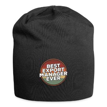 Vintage Best Export Manager de tous les temps - Bonnet en jersey - noir - Devant