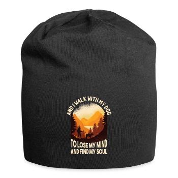 Dog Dog Owner Accessories Dog Lover Funny - Jersey Beanie - black - Front