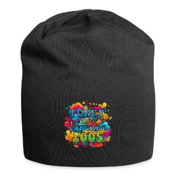 Funky Geburtstag: Januar 2005 - Psychadelic - Jersey-Beanie - Schwarz - Vorne