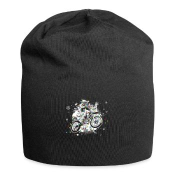Christmas Motocross - Jersey-Beanie - Schwarz - Vorne