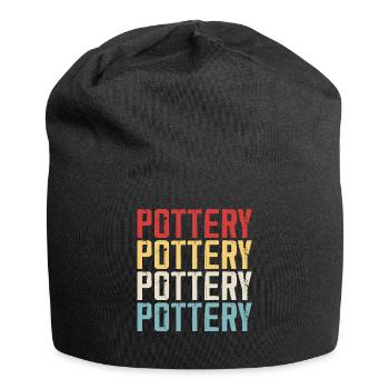 Pottery Pottery Pottery - Jersey Beanie - black - Front