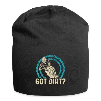 Motocross - Bonnet en jersey - noir - Devant