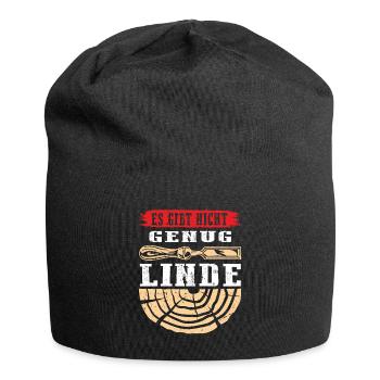 Holzschnitzer Holzschnitzerei - Jersey-Beanie - Schwarz - Vorne