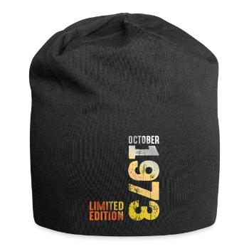 Since 1973 October Year 1973 Retro Vintage 1973 - Jersey-Beanie - Schwarz - Vorne