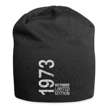 Since 1973 Year 1973 Retro Vintage October 1973 - Jersey-Beanie - Schwarz - Vorne