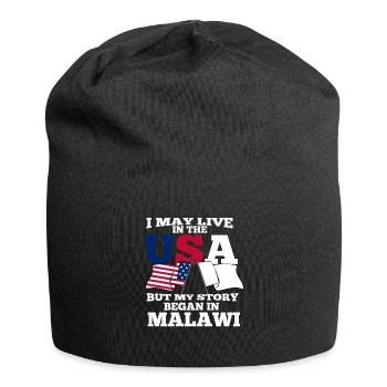 Malawi - Jersey Beanie - black - Front