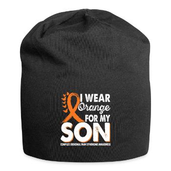 Wear orange for the son support for - Jersey Beanie - black - Front