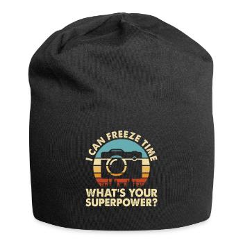 Photographer - Jersey Beanie - black - Front