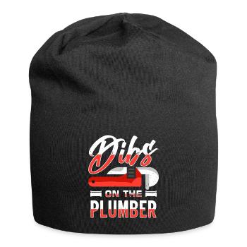 Sanitär Abfluss Chirurg Job Beruf - Jersey-Beanie - Schwarz - Vorne
