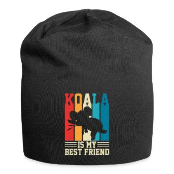 Koala - Jersey-Beanie - Schwarz - Vorne