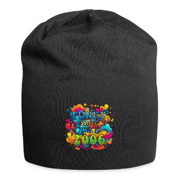 Funky Geburtstag: Mai 2006 - Psychadelic - Jersey-Beanie - Schwarz - Vorne