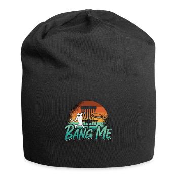 Flying Disc Bang Me Frisbee Golf Disc Golf Basket - Bonnet en jersey - noir - Devant
