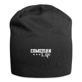 Comedian Life Humor Joke - Jersey Beanie - black - Front