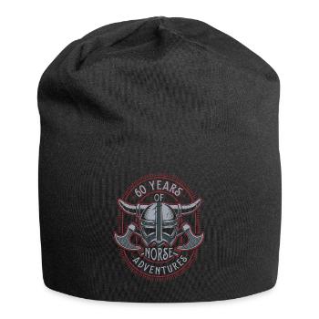 60 ans d’aventures nordiques - 60e anniversaire - Bonnet en jersey - noir - Devant