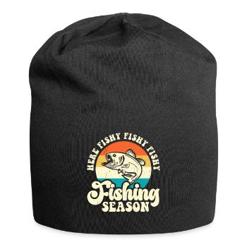 Angler - Jersey-Beanie - Schwarz - Vorne